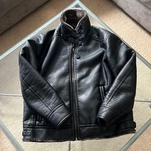 Mens Pre-Owned Rivet Xl Faux Fur Coat